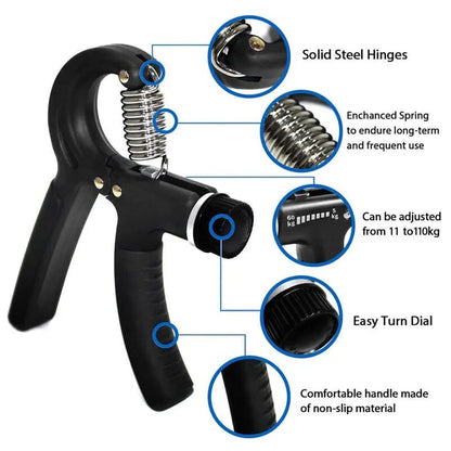 Adjustable hand gripper